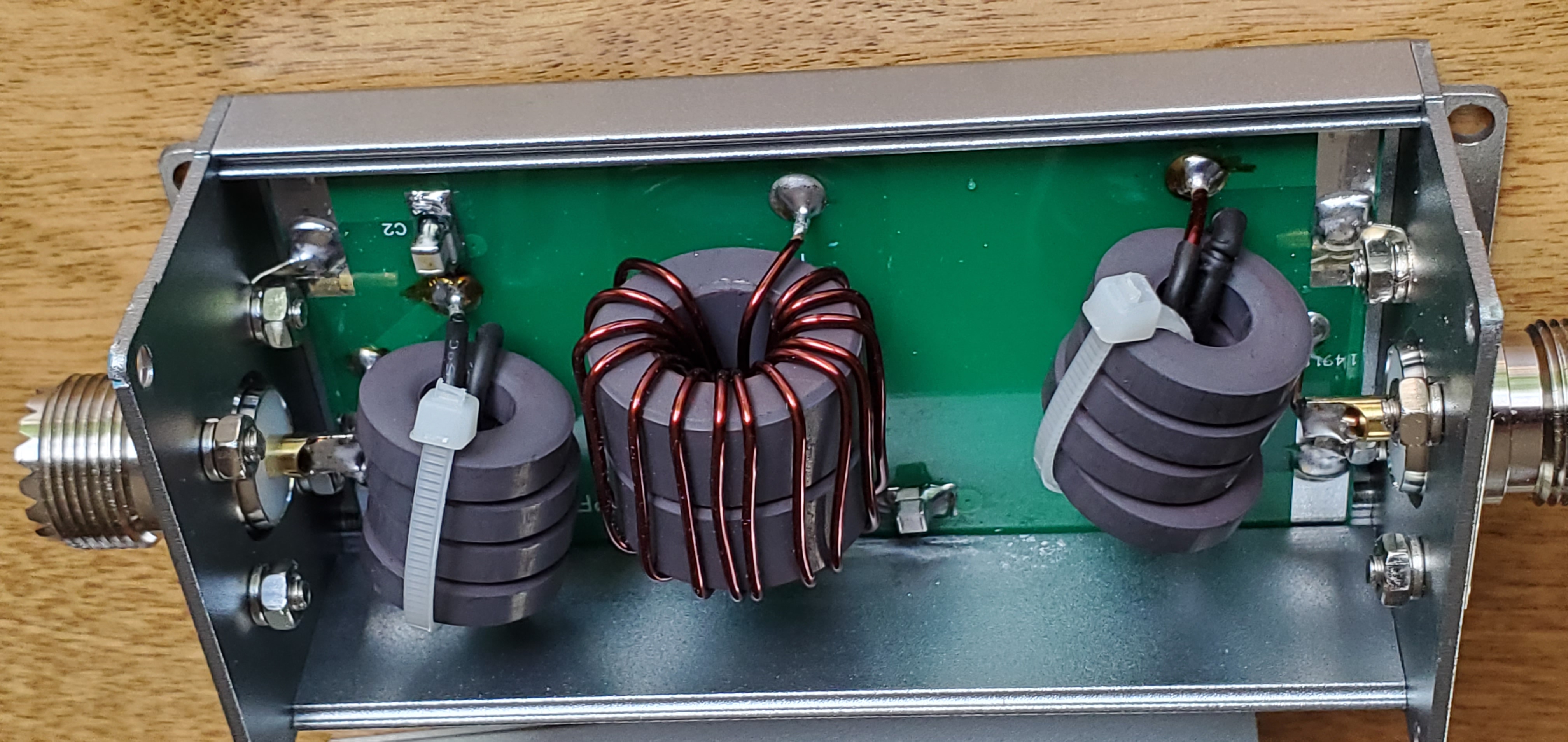 20m Band Pass Filter - inside view 4